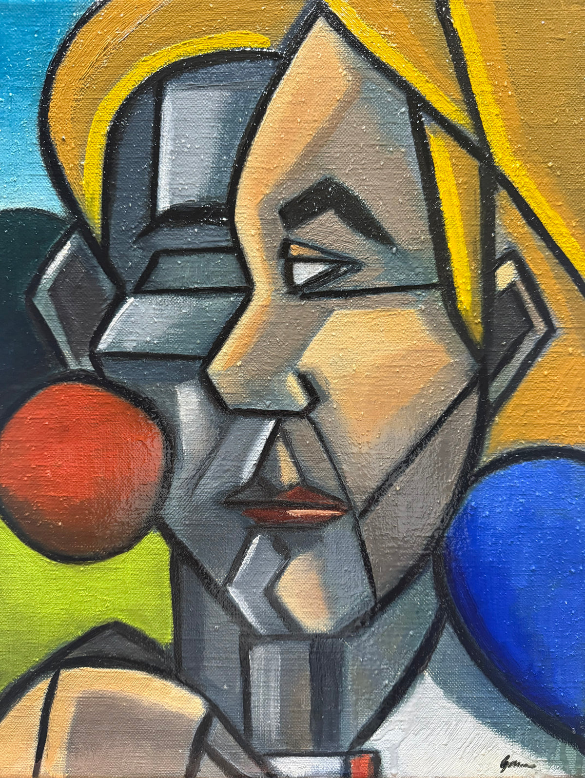 Woman Smoking a Cigarette